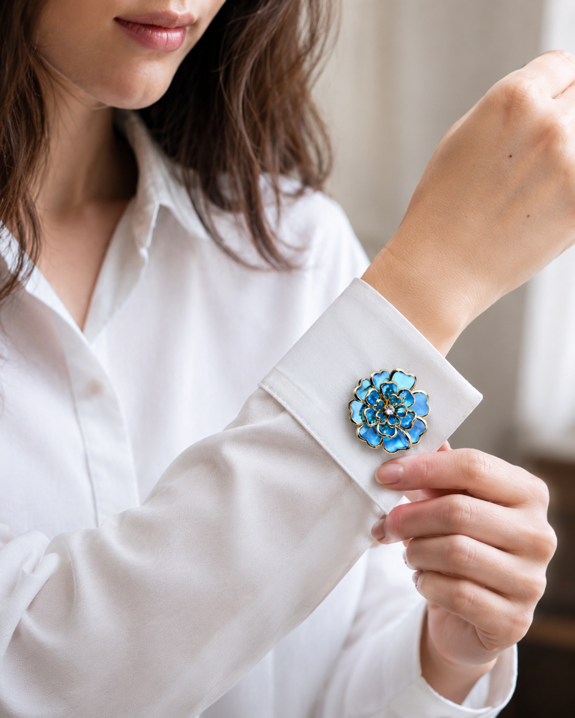 Azure Flower | 1 Set