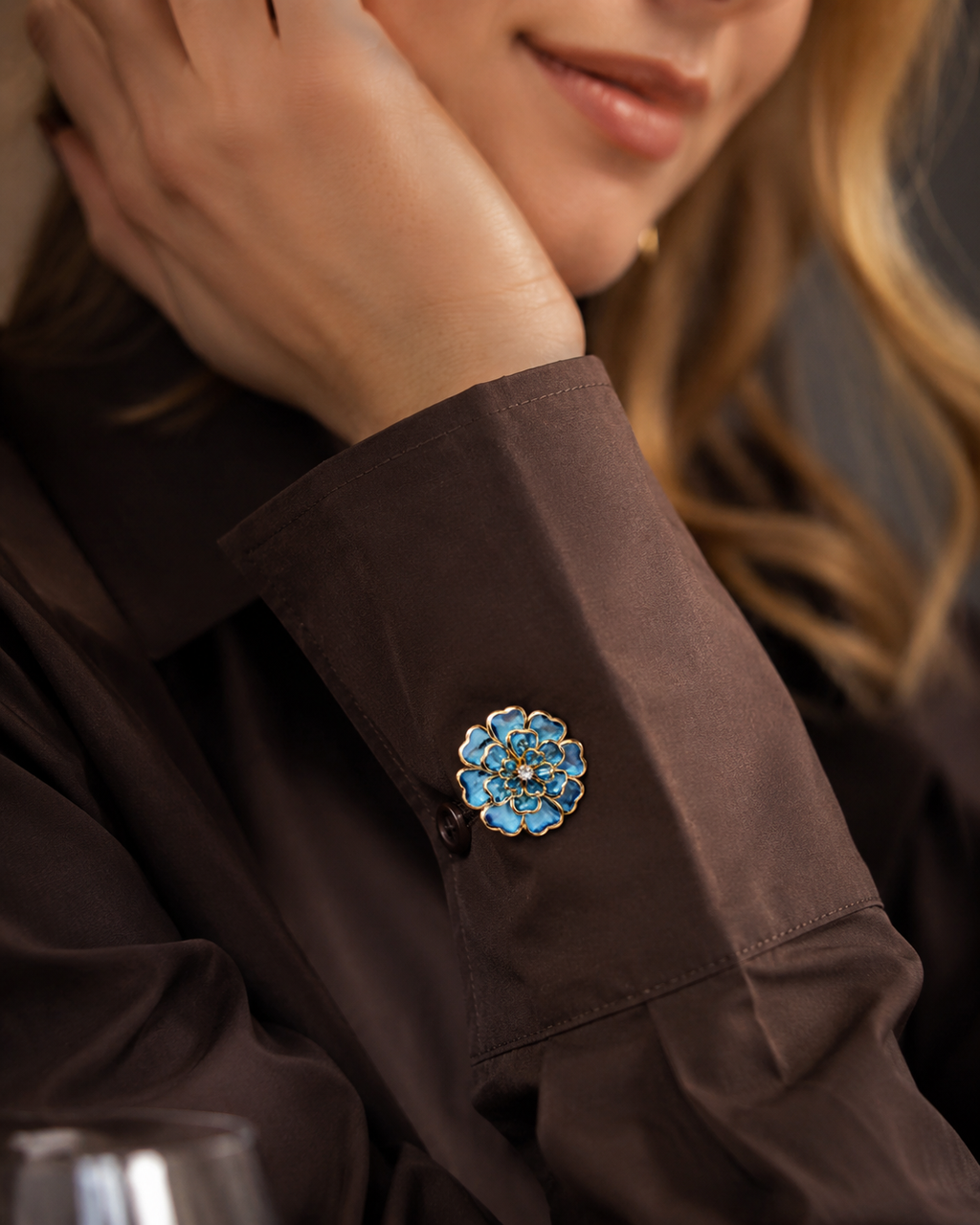 Azure Flower | 1 Set